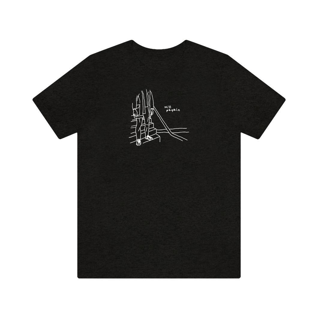 Now You Know Tee - Heather Black